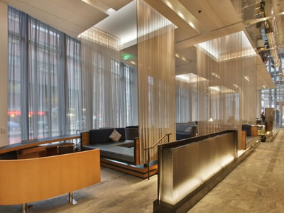 不锈钢环网防护窗帘