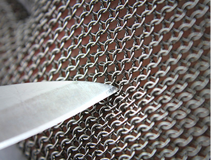 ZH现有量安全的环形滤网手套